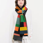 Jo Gordon Accessories Scarves Large Colourblock Column Scarf Multicolor / One Size