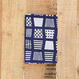 Kamawanu Home Kitchen Towels Tenugui Cotton Wrapping Cloth Choko-Zukushi Cups / 35" L X 13" W