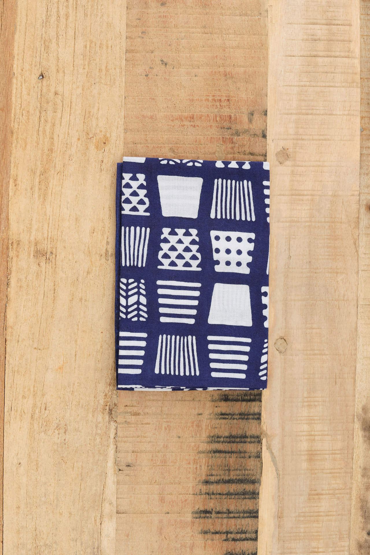 Kamawanu Home Kitchen Towels Tenugui Cotton Wrapping Cloth Choko-Zukushi Cups / 35" L X 13" W