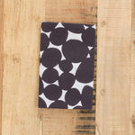 Kamawanu Home Kitchen Towels Tenugui Cotton Wrapping Cloth Maru-Ishi Stones / 35" L X 13" W