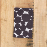 Kamawanu Home Kitchen Towels Tenugui Cotton Wrapping Cloth Maru-Ishi Stones / 35" L X 13" W
