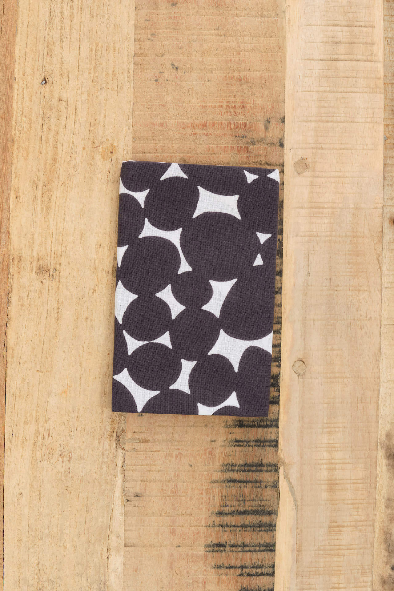Kamawanu Home Kitchen Towels Tenugui Cotton Wrapping Cloth Maru-Ishi Stones / 35" L X 13" W