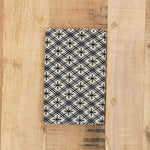 Kamawanu Home Kitchen Towels Tenugui Cotton Wrapping Cloth Narihira-Bishi Argyle / 35" L X 13" W