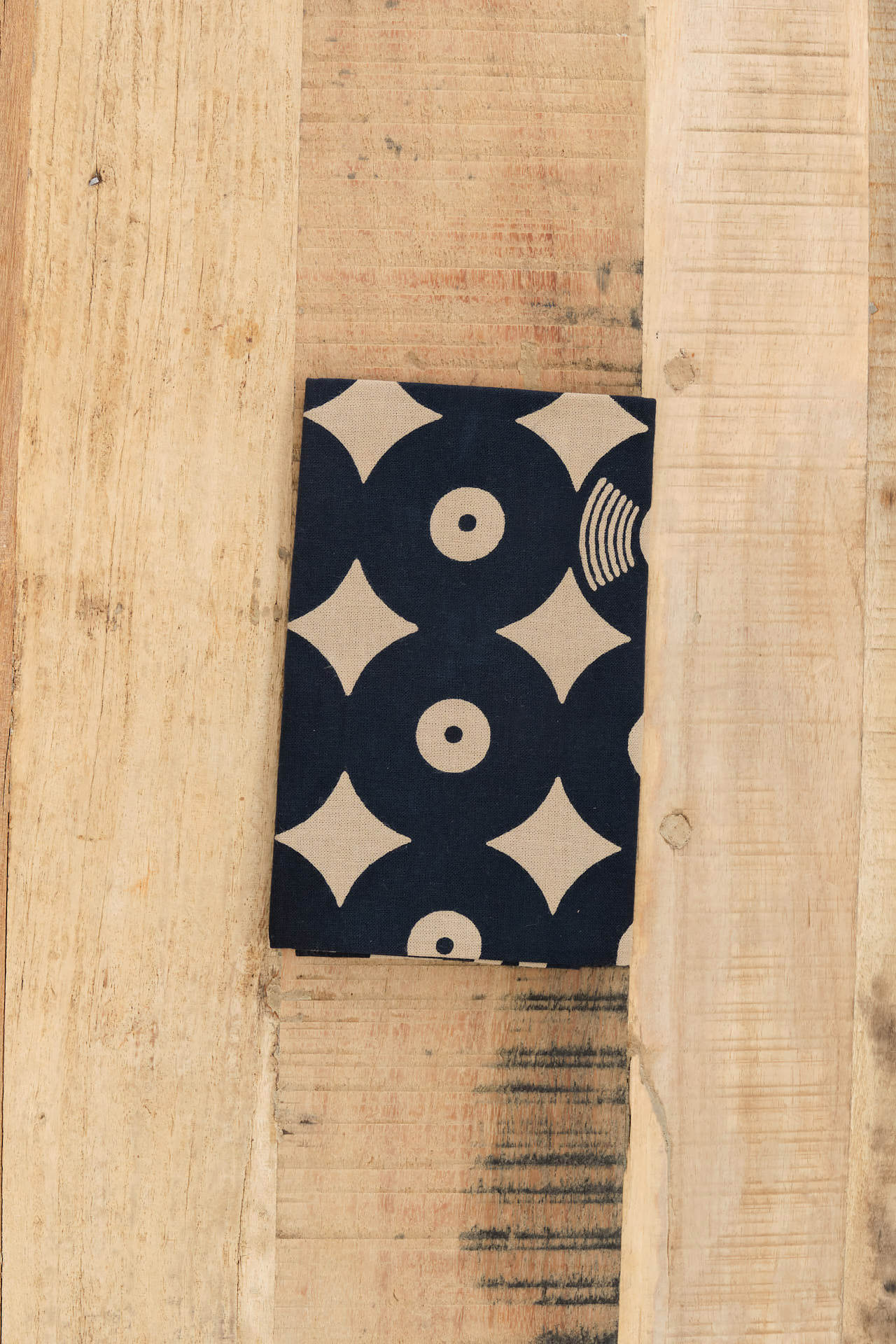 Kamawanu Home Kitchen Towels Tenugui Cotton Wrapping Cloth Records / 35" L X 13" W