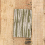 Kamawanu Home Kitchen Towels Tenugui Cotton Wrapping Cloth Soba-Jima Stripes / 35" L X 13" W