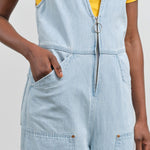 Pro 11.5oz Denim Smith Salopette Jumpsuit by Kapital Clothing