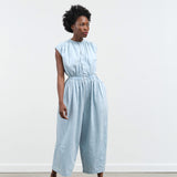 Kapital Brand 8oz Denim Non-Sleeve Gypsy All-In-One Jumpsuit in Pro