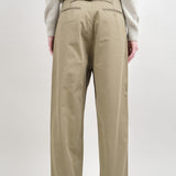 Kapital Clothing Brand Chino High Waist NIME Pants in Beige