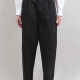 Chino High Waist NIME Pants by Kapital in Black