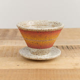Kat and Roger Home CoffeeTea Coffee Dripper Warm Stripes