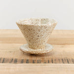 Kat and Roger Home CoffeeTea Coffee Dripper White