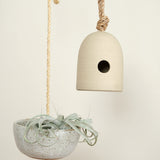 Hanging Planter with bird shelter