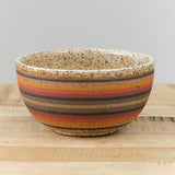 Kat and Roger Home Kitchen Serving Large Deep Serving Bowl Variety Stripes