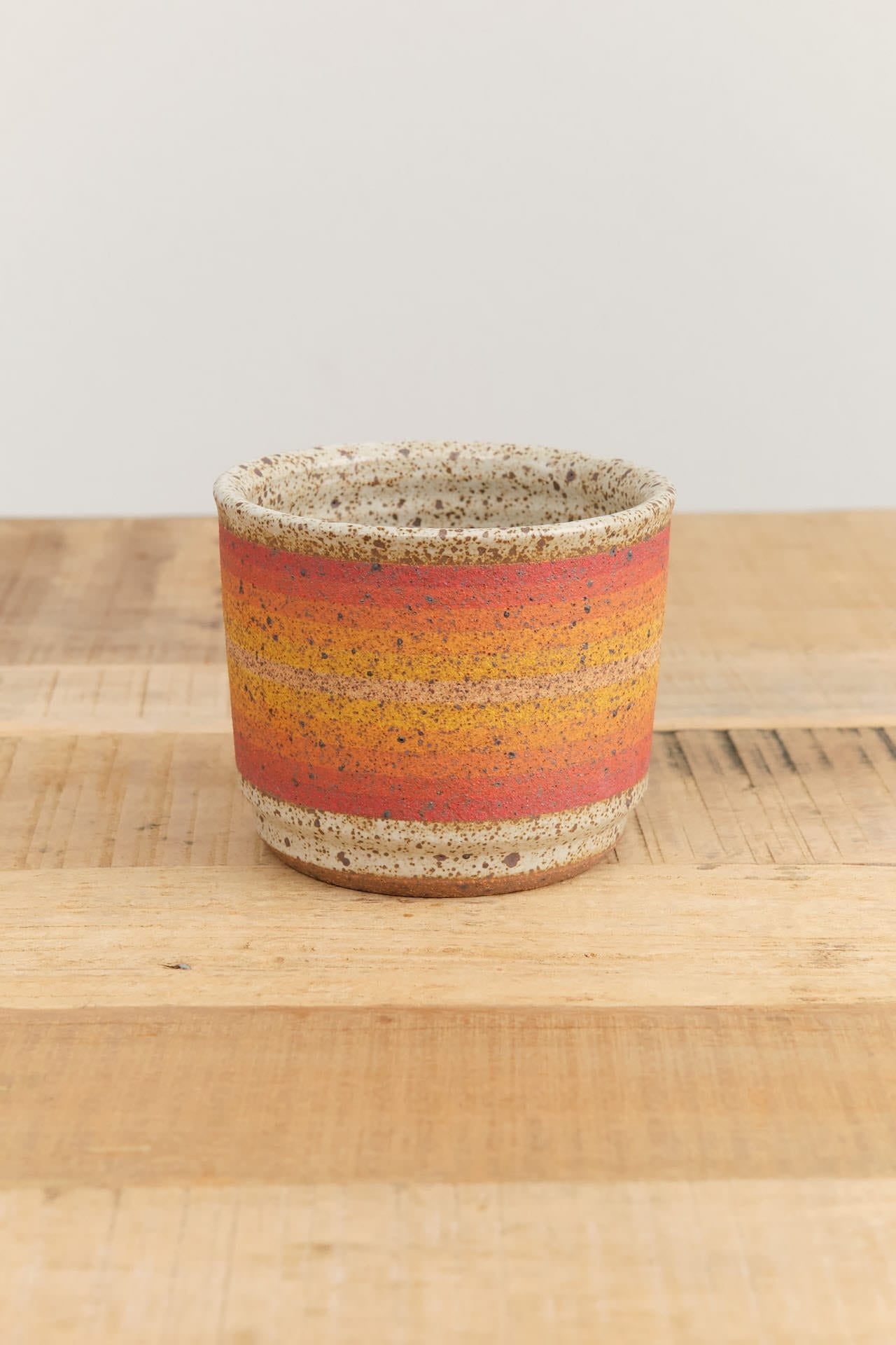 Kat and Roger Home Planters Small Planter Warm Stripes