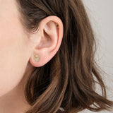 Foil Stud Earring