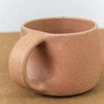 Handle view of 8 oz Coffee Mug in Rose
