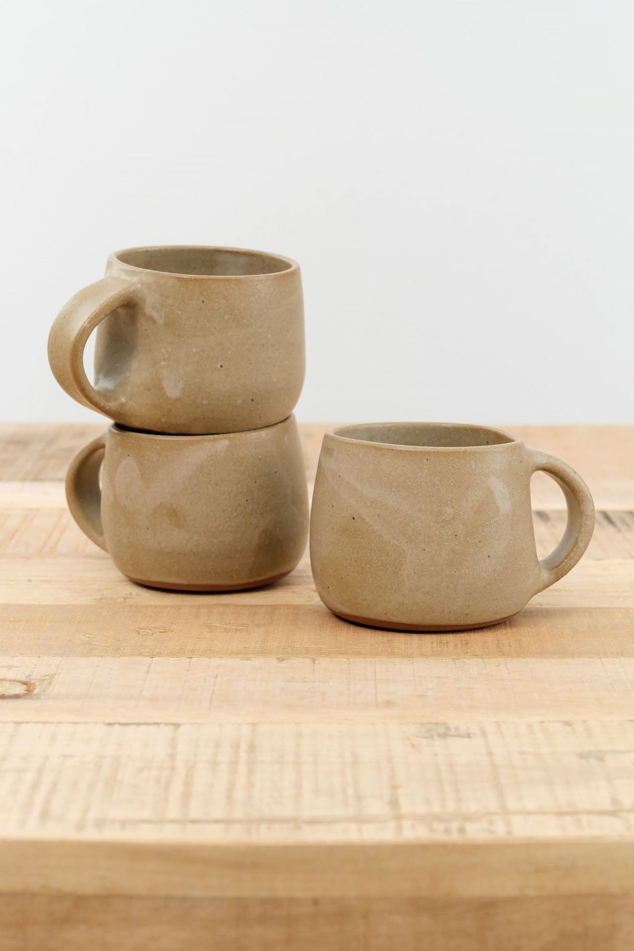 Kati Von Lehman Home CoffeeTea 8 oz Coffee Mug in Taupe Taupe / 8 oz