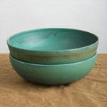 Kati Von Lehman Emerald Serving Bowl 