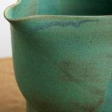 Ceramic Water pitcher with green Emerald glaze