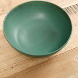 Emerald Green Large Salad Bowl by Kati Von Lehman Ceramics