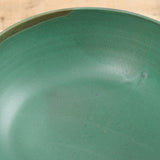 Kati Von Lehman Ceramic Large Salad Bowl in Emerald Green Glaze