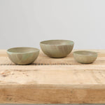 Kati Von Lehman Nesting Kitchen Bowls in Jade