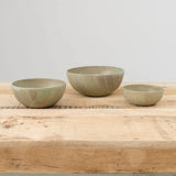 Kati Von Lehman Nesting Kitchen Bowls in Jade