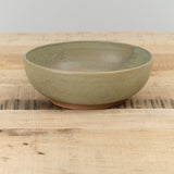 Shallow Ramen Bowl by Kati Von Lehman in Jade