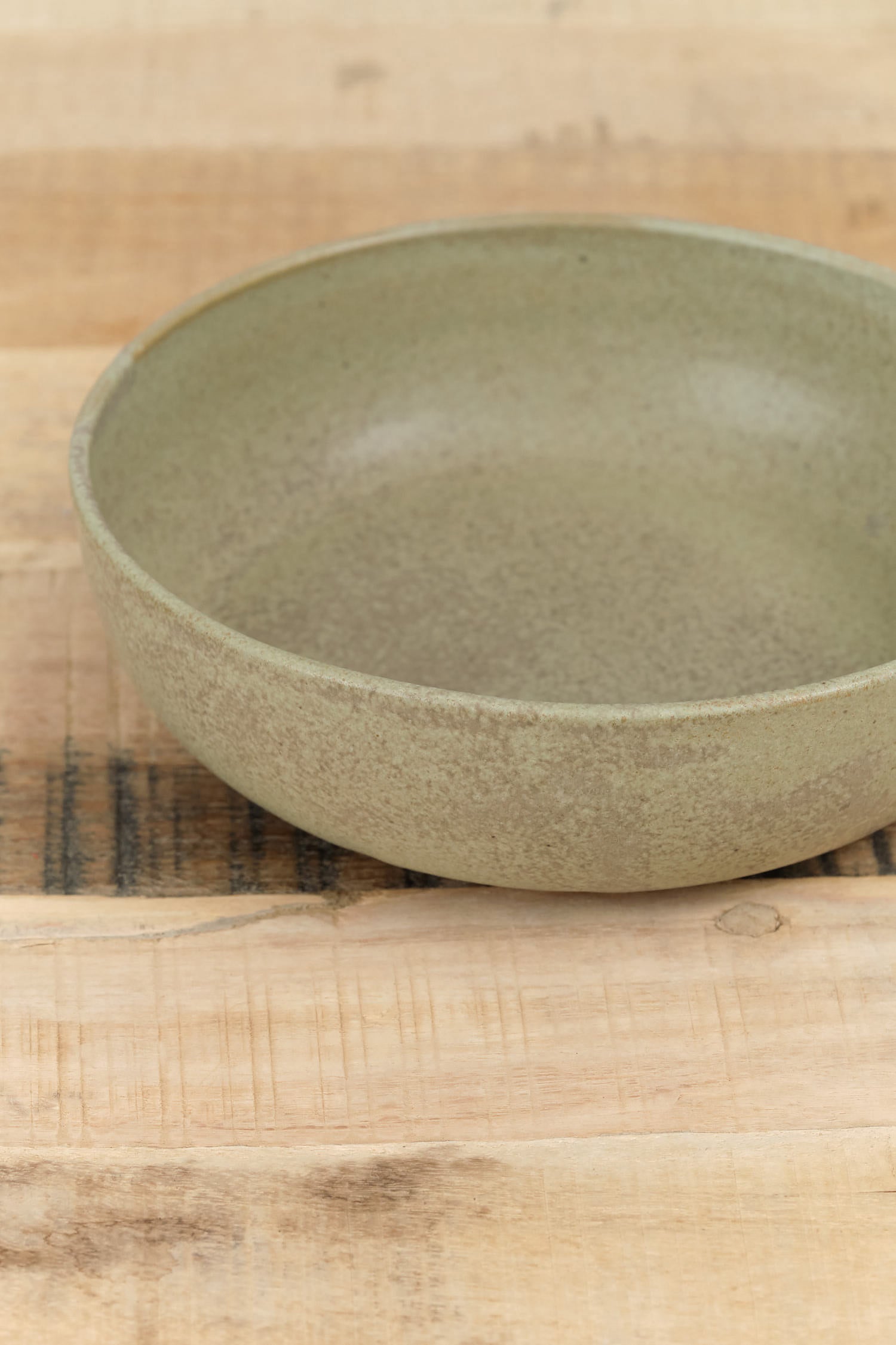 Jade Shallow Ramen Bowl by Kati Von Lehman 