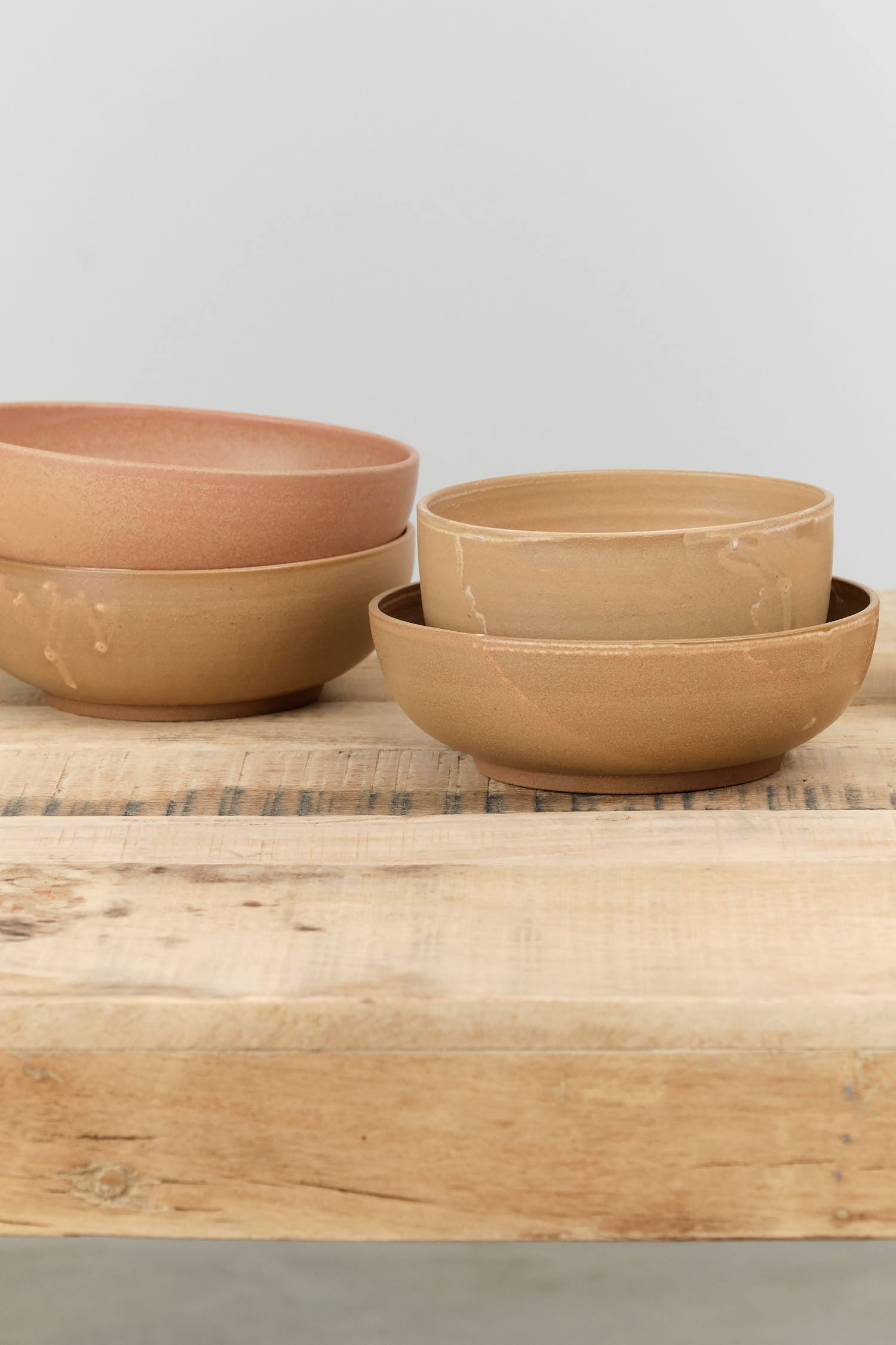 Kati Von Lehman Shallow Ramen Bowl in Rose