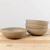 Kati Von Lehman Home Kitchen Dishware Shallow Ramen Bowl in Taupe Taupe