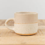 Kati Von Lehman Home CoffeeTea Stoneware Coffee Mug in Shino Shino