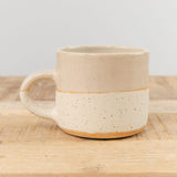 Kati Von Lehman Home CoffeeTea Stoneware Coffee Mug in Shino Shino