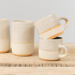 Kati Von Lehman Stoneware Coffee Mug in Shino