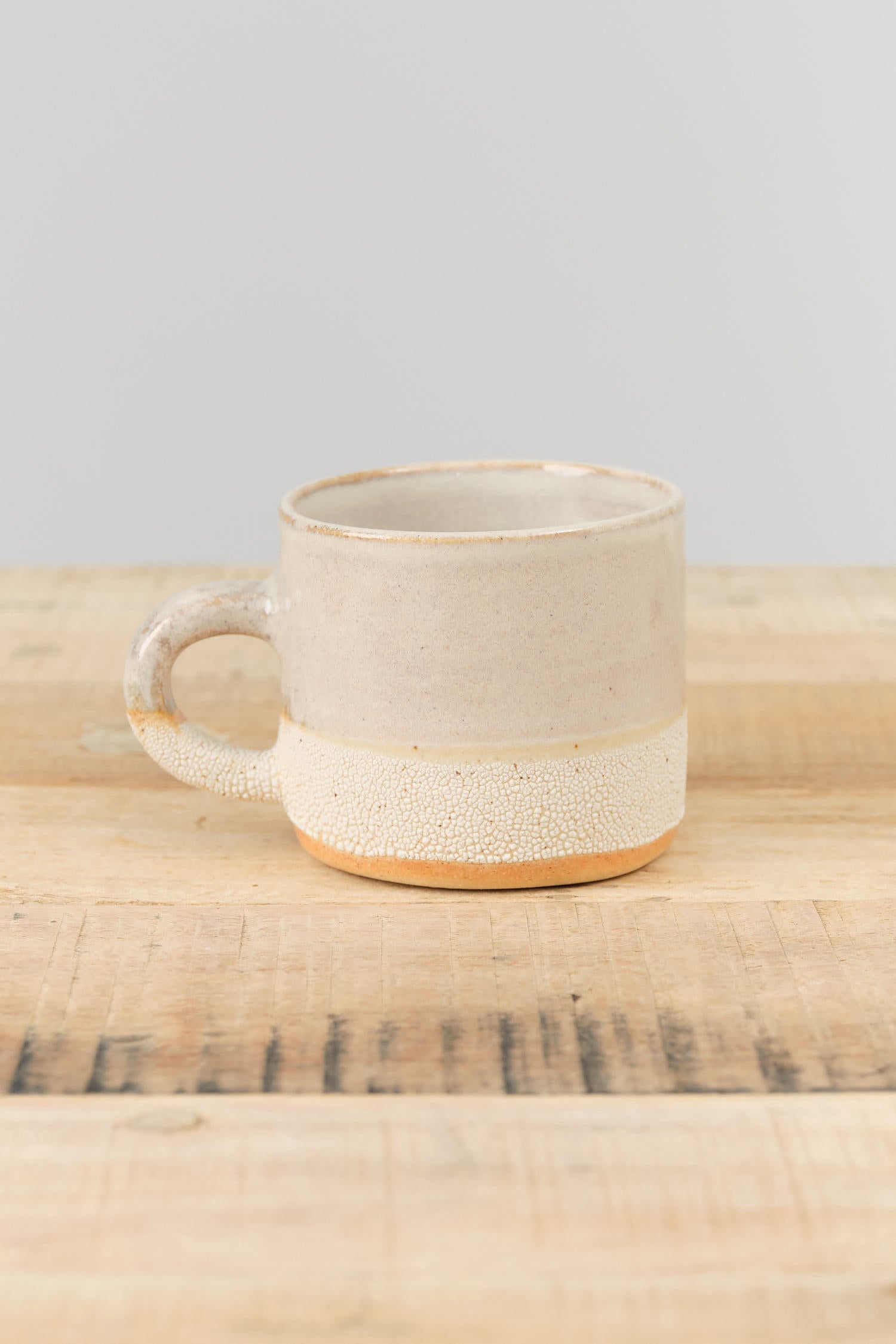 Stoneware Coffee Mug by Kati Von Lehman in Shino