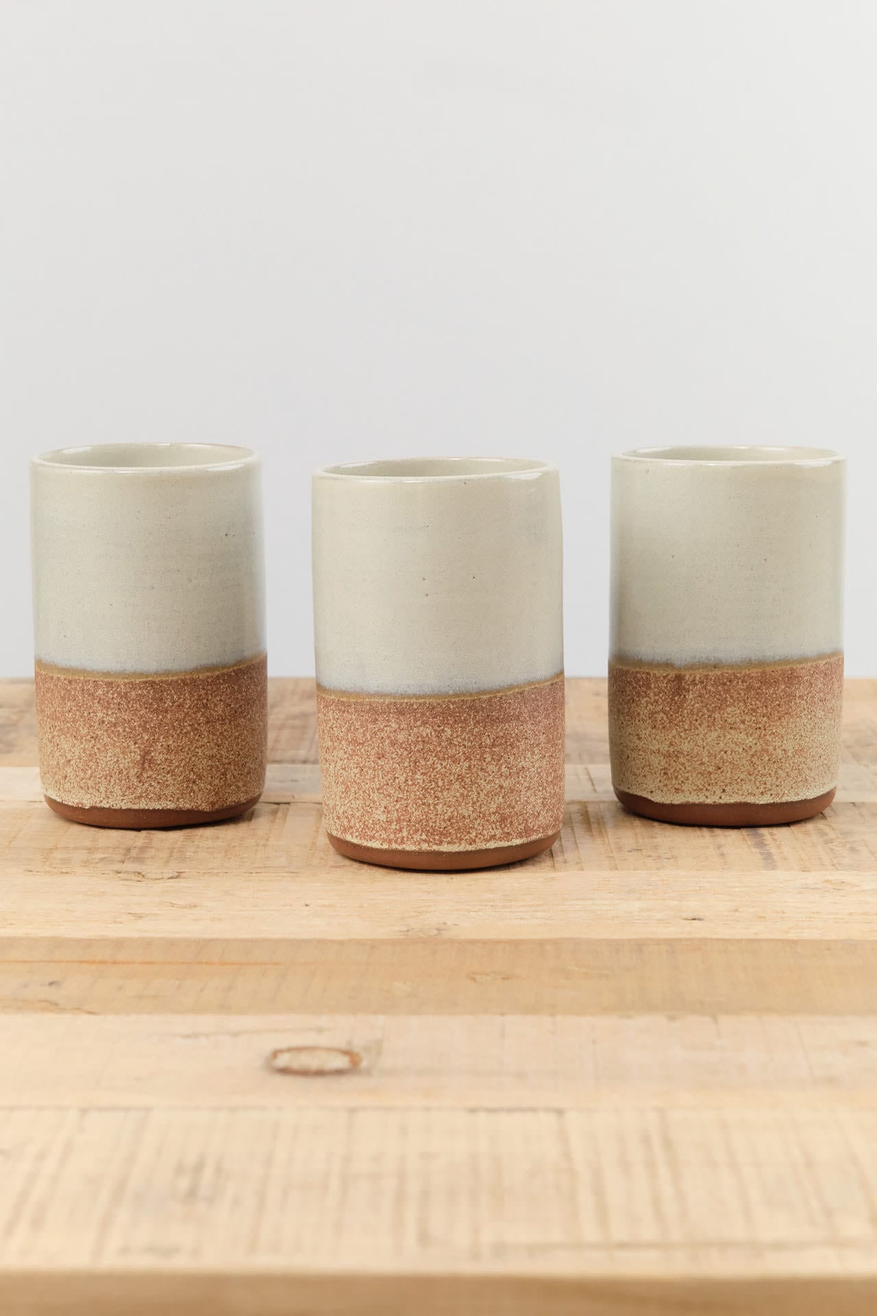 Kati Von Lehman Home Kitchen Dishware Stoneware Tumbler in Brown Brown / 16oz