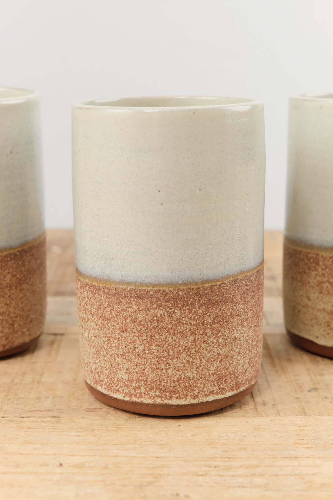 Kati Von Lehman Home Kitchen Dishware Stoneware Tumbler in Brown Brown / 16oz