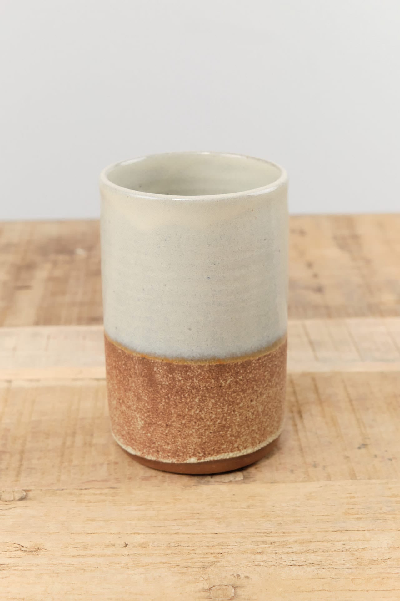 Kati Von Lehman Home Kitchen Dishware Stoneware Tumbler in Brown Brown / 16oz
