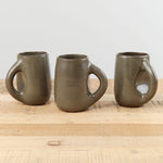 Kati Von Lehman Home CoffeeTea Tall Mug in Charcoal Charcoal