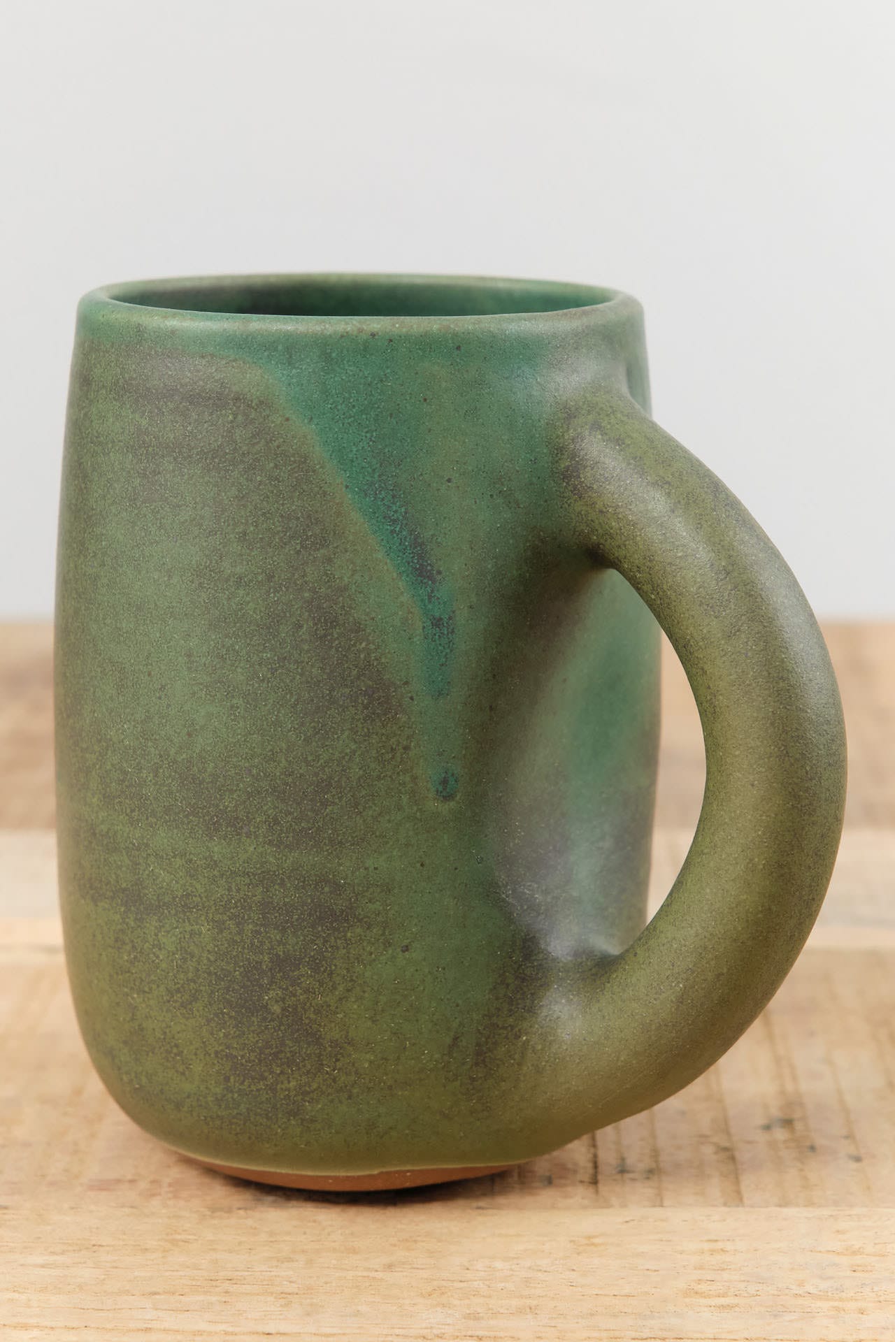 Kati Von Lehman Home CoffeeTea Tall Mug in Emerald Emerald