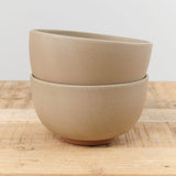 Kati Von Lehman Home Kitchen Dishware Tall Ramen Bowl in Taupe Taupe