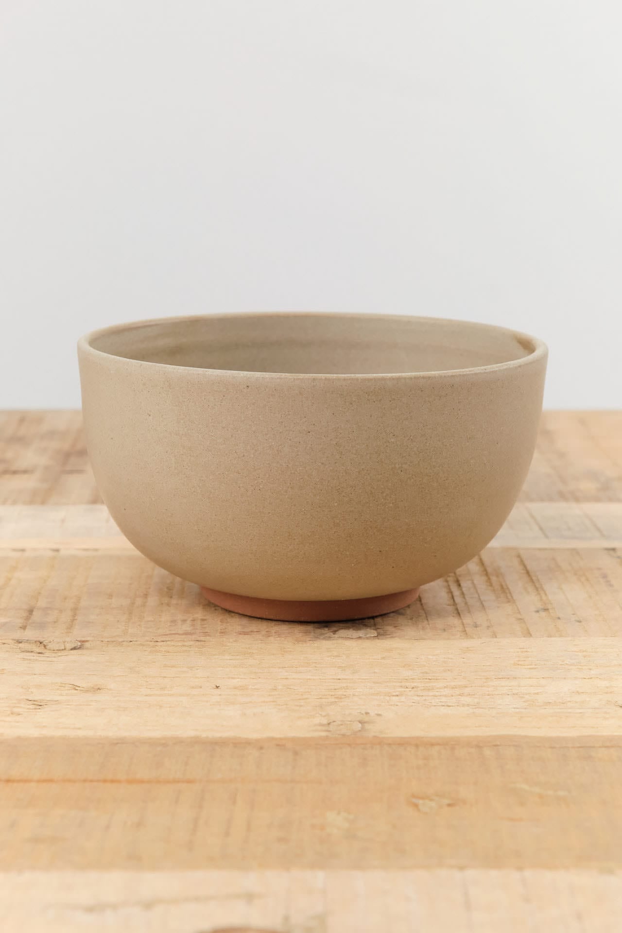 Kati Von Lehman Home Kitchen Dishware Tall Ramen Bowl in Taupe Taupe