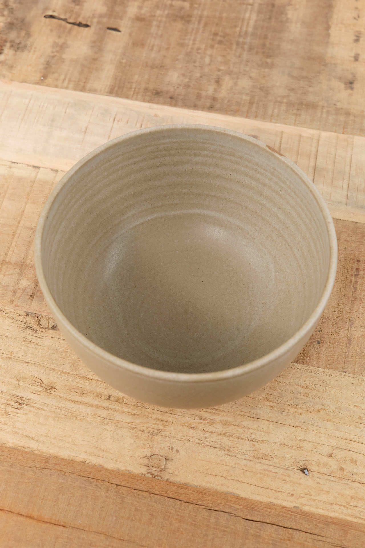 Kati Von Lehman Home Kitchen Dishware Tall Ramen Bowl in Taupe Taupe