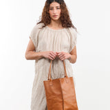 KikaNY Accessories Bags Daily Bag Tan / 15" L X 12.5" W X 4" D