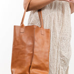 KikaNY Accessories Bags Daily Bag Tan / 15" L X 12.5" W X 4" D