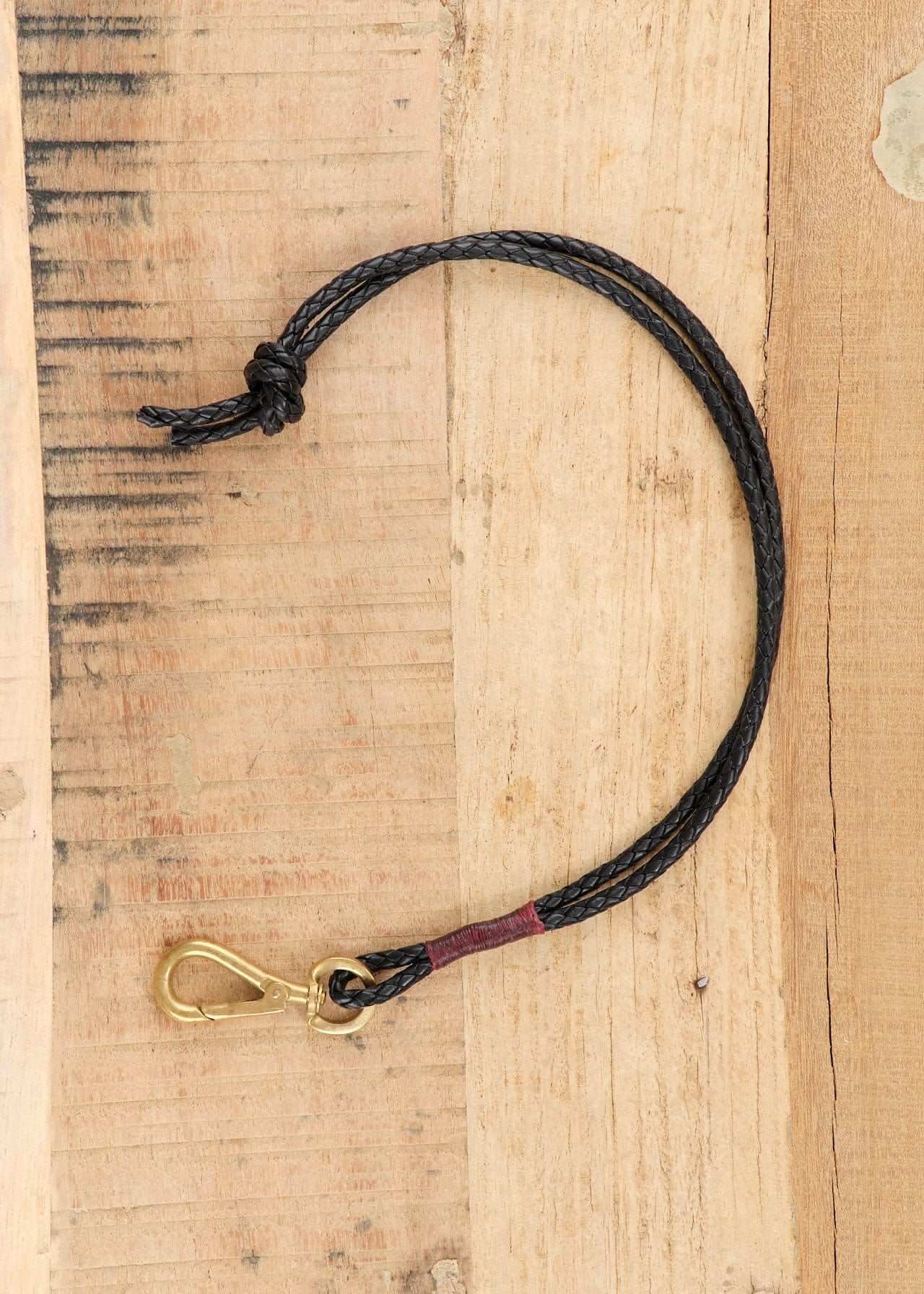 KikaNY Accessories Keychains Braided Necklace Keychain Black / 19" L