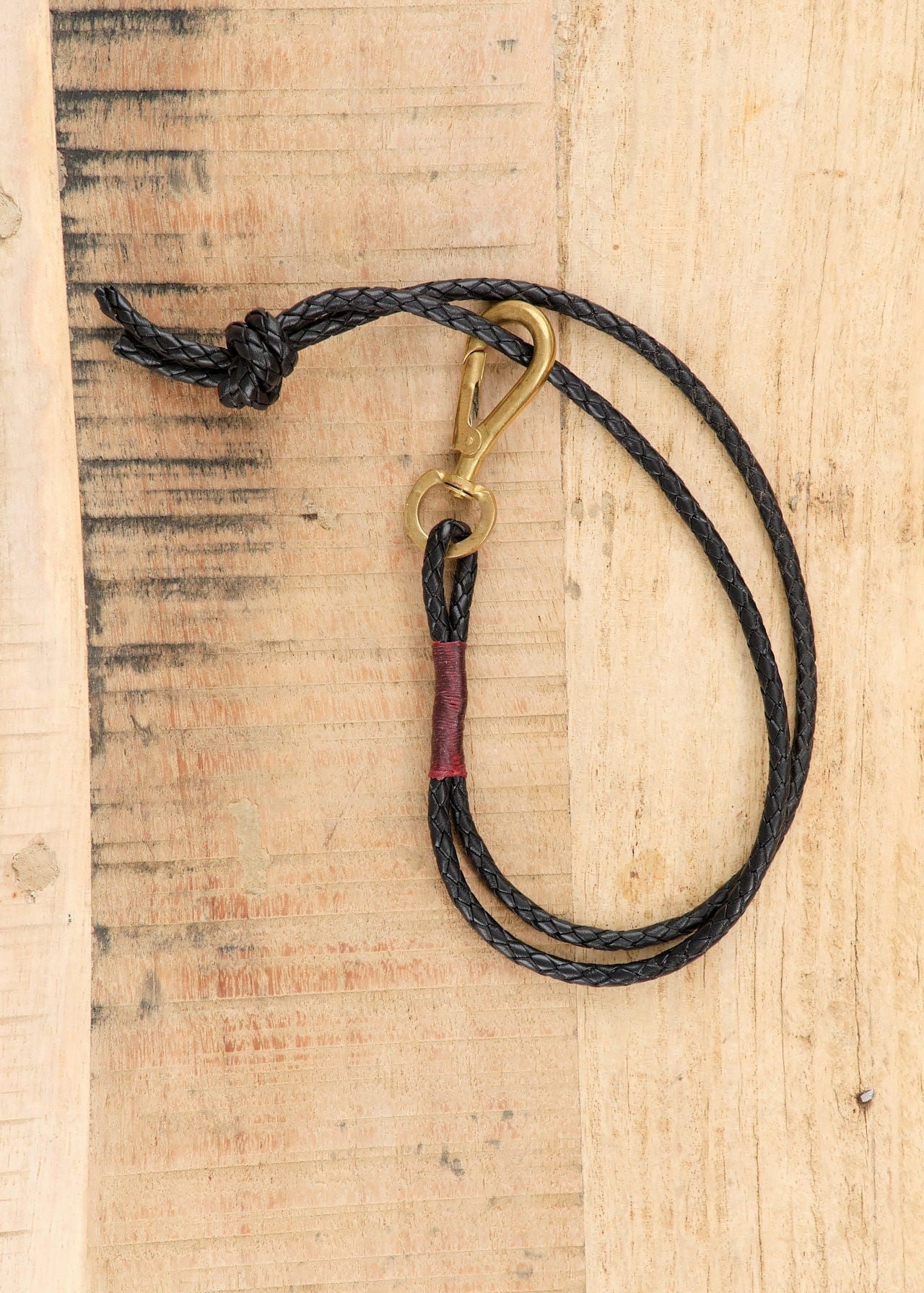 KikaNY Accessories Keychains Braided Necklace Keychain Black / 19" L