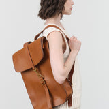 KikaNY Postal Backpack #1 in Tan