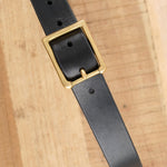 KikaNY Accessories Belts Square Buckle Belt in Black