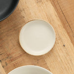 Kinto Home Kitchen Serving 4" Ceramic Lab Plate White
